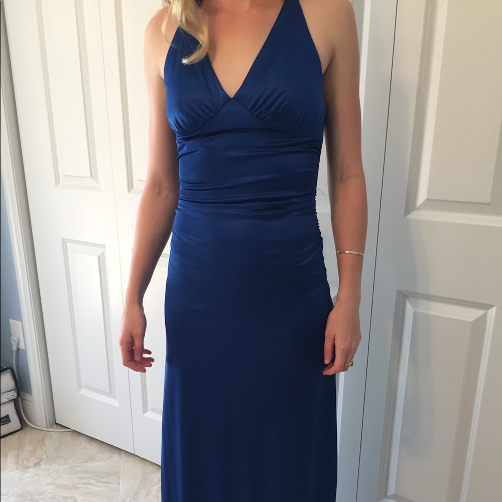 Beautiful blue evening gown